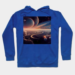 Interplanetary Spaceport Hoodie